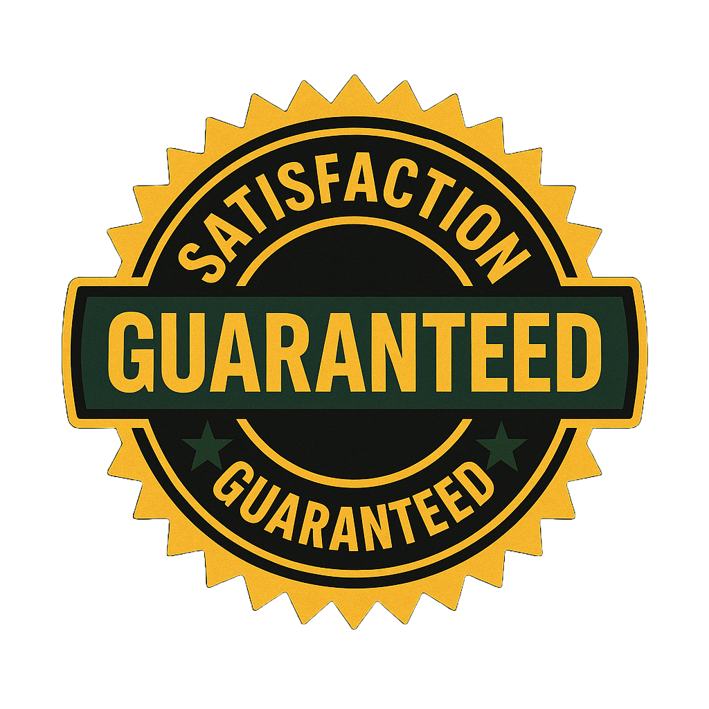 Satisfaction Guaranteed Junk Removal Badge